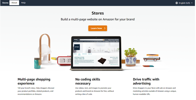 shops in amazon store